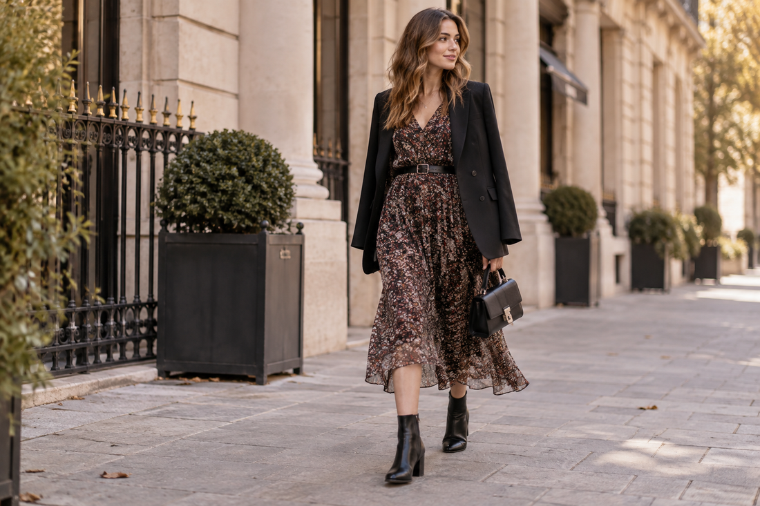 Bottines avec une Robe : Comment Créer une Tenue Élégante