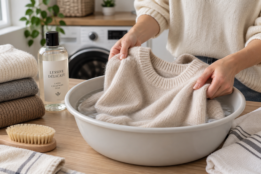 Comment laver un pull sans l’abîmer ? Le guide pour préserver vos pulls plus longtemps