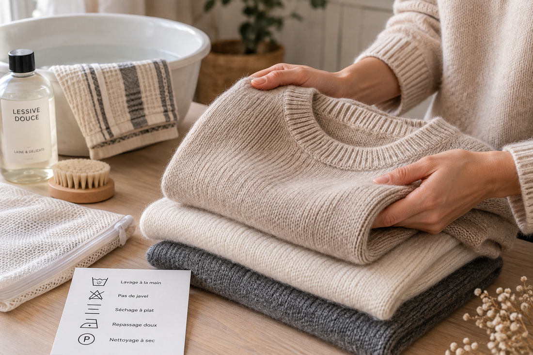 Comment prendre soin d’un pull en maille ?