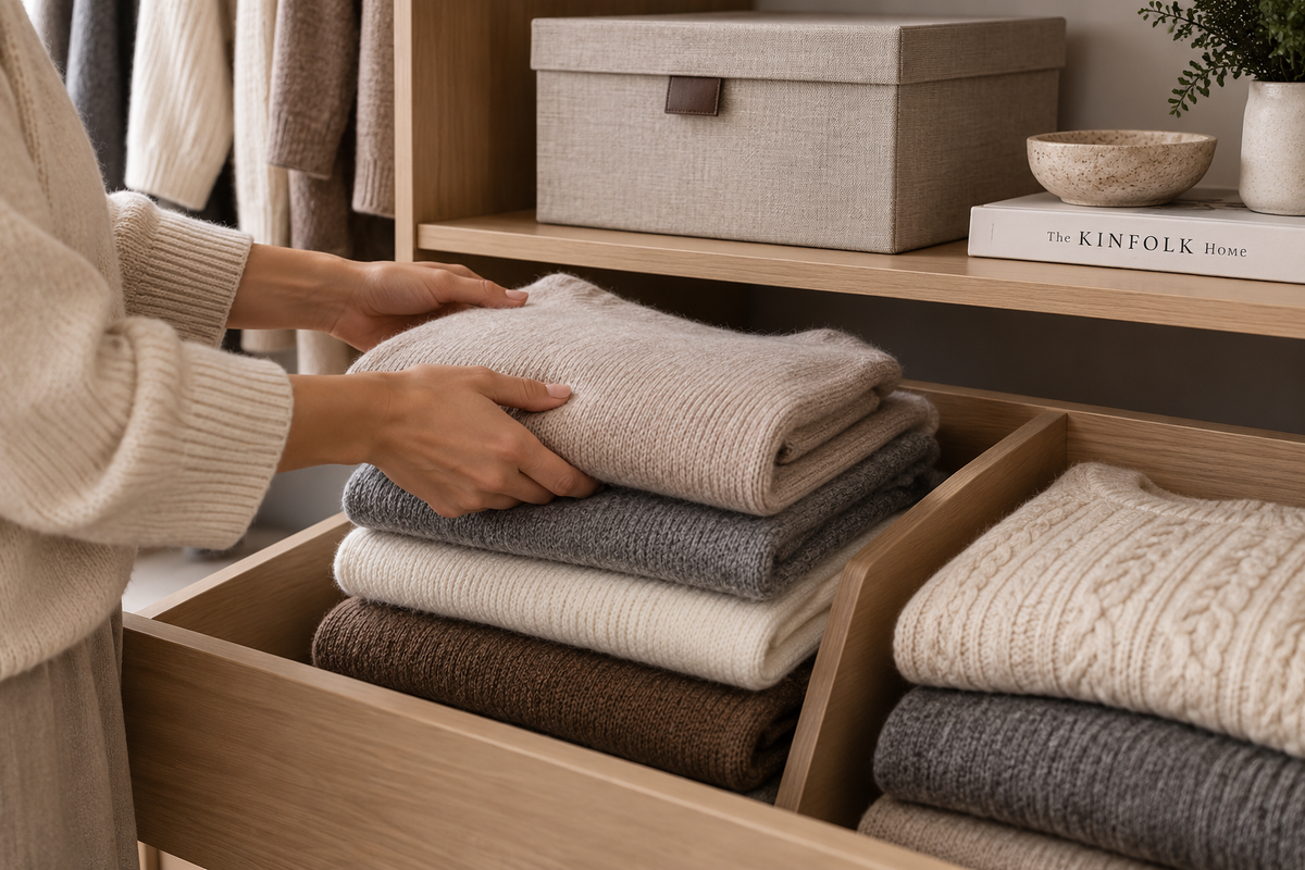 Comment ranger ses pulls pour préserver leur forme ?
