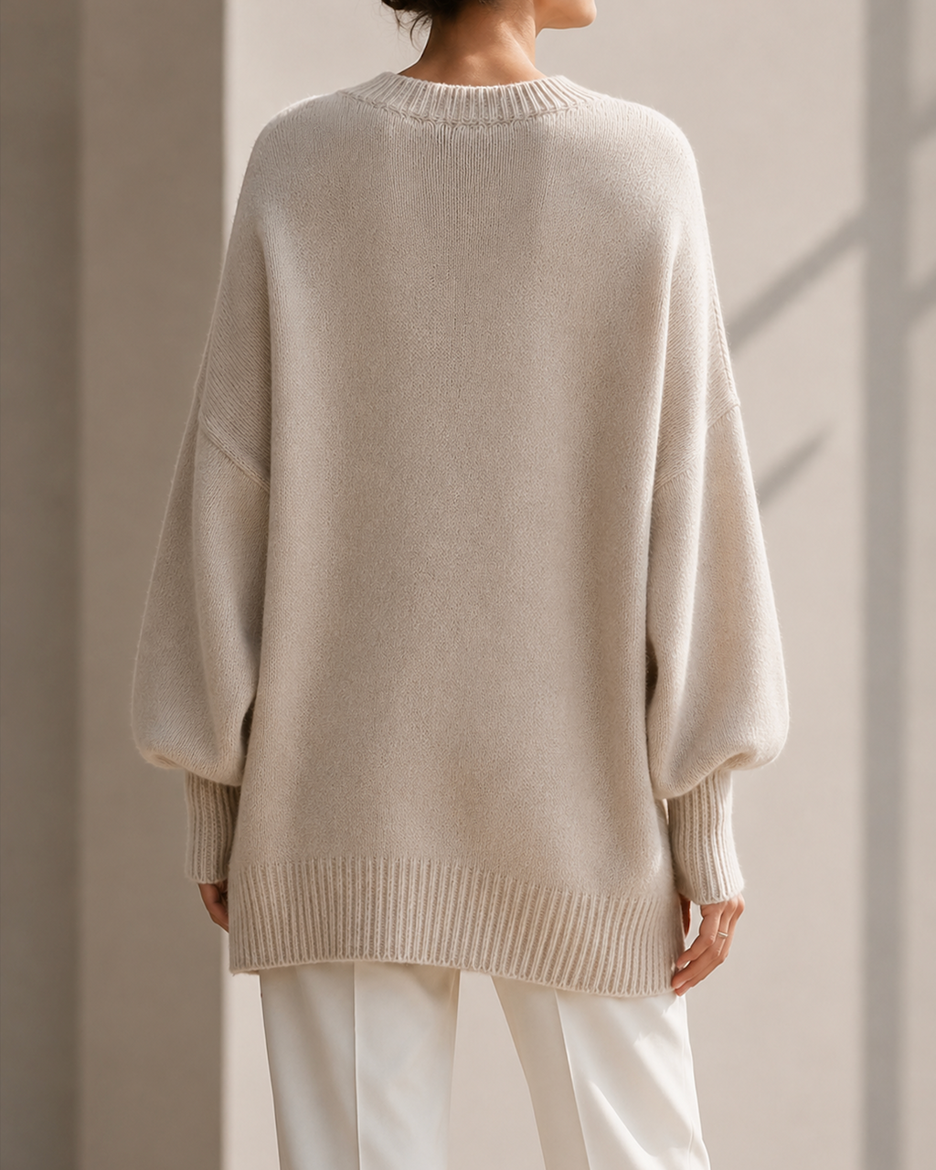 Pull Oversize en Maille pour Femme