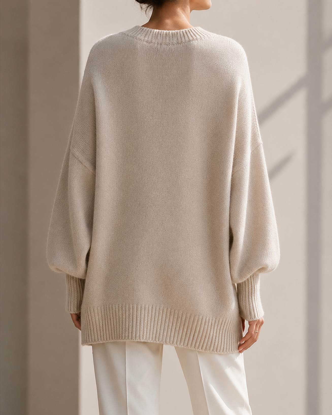 Pull Oversize en Maille pour Femme