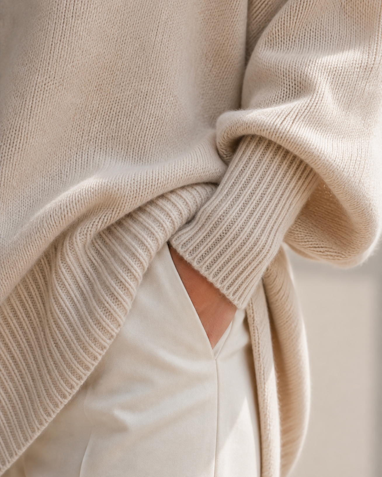 Pull Oversize en Maille pour Femme