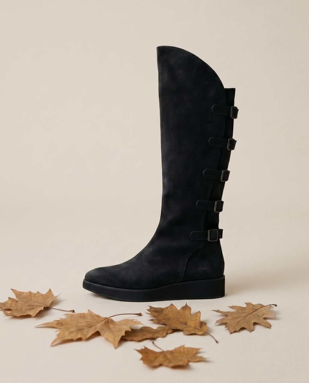 Bottes hautes à brides Victoire