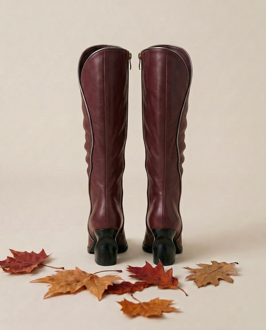 Bottines à bordure contrastante Solène5