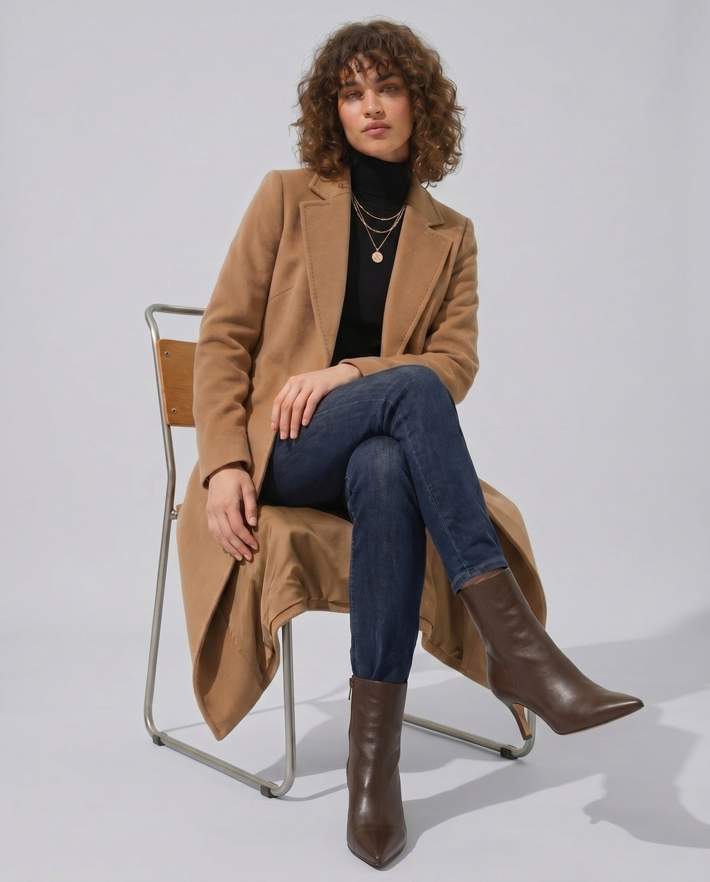 Bottines à talon en cuir Clara5